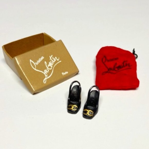 Christian Louboutin Other - Authentic Christian Louboutin Miniature Shoes (Barbie) with Box and Dustbag.
